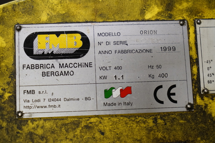 953836-10 Cold band saw - FMB Orion with table