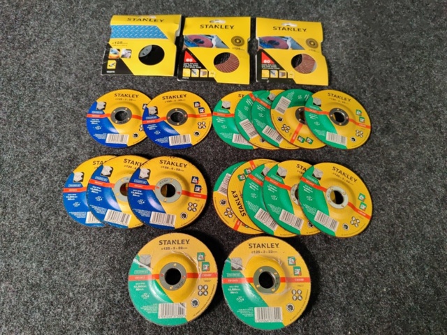 964498-1 Grinding and cutting discs Stanley 125 mm