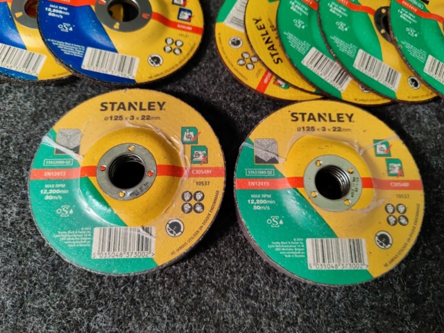 964498-2 Grinding and cutting discs Stanley 125 mm