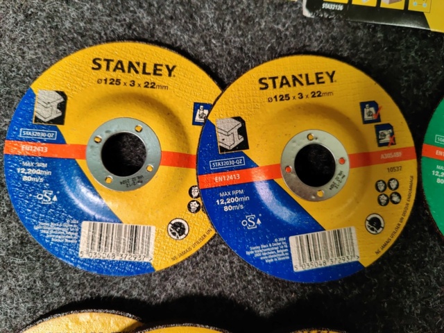 964498-6 Grinding and cutting discs Stanley 125 mm