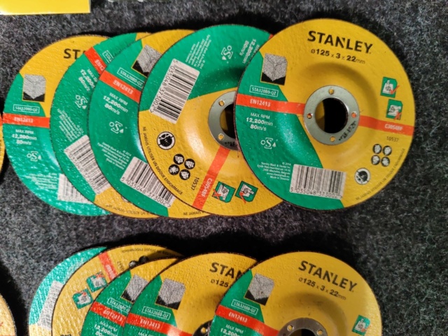 964498-7 Grinding and cutting discs Stanley 125 mm