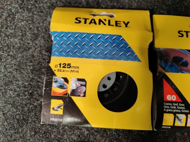964498-8 Grinding and cutting discs Stanley 125 mm