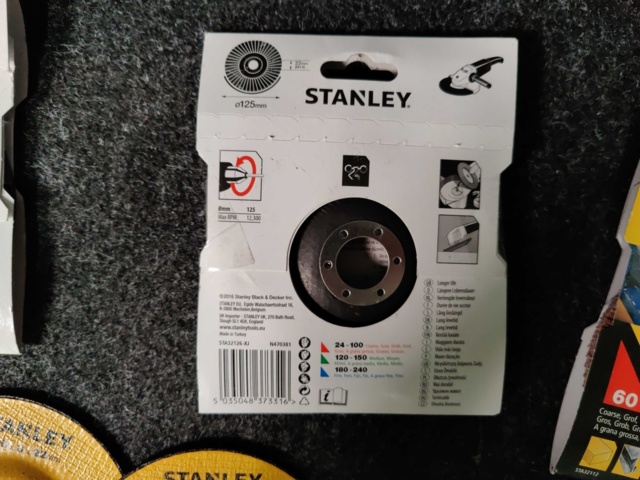 964498-11 Grinding and cutting discs Stanley 125 mm
