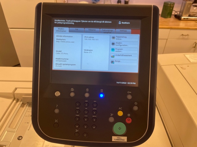 768654-3 Digital Printing Press - Xerox Color J75