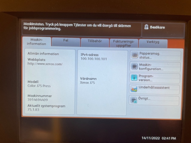 768654-14 Digital Printing Press - Xerox Color J75