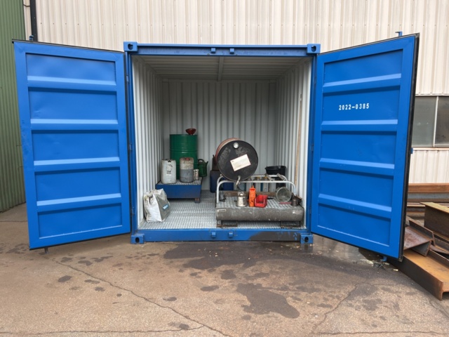 964095-5 10-foot container furnished for chem