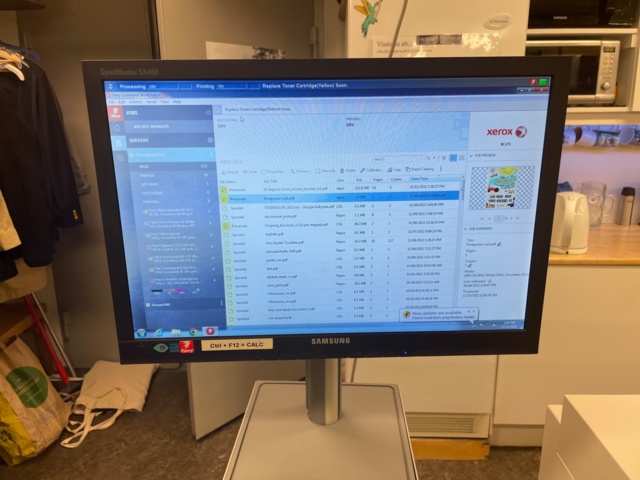 768654-19 Digital Printing Press - Xerox Color J75