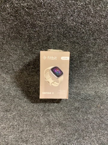 959734-2 Fitbit Sense 2 Lunar White Platinum
