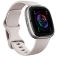 959734-1 Fitbit Sense 2 Lunar White Platinum