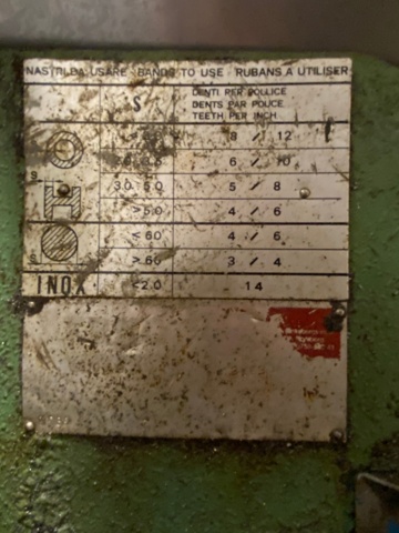 964868-4 Band saw Thomas 310 AO