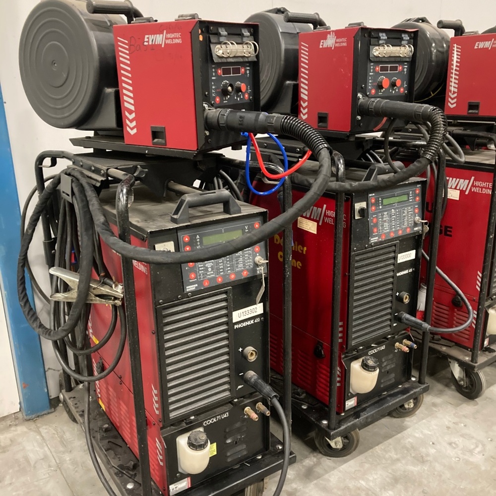 Welding EWM Phoenix 400 Expert Pulse 4 pcs
