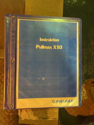 964055-5 Fasmaskin Pullmax X93 -1987