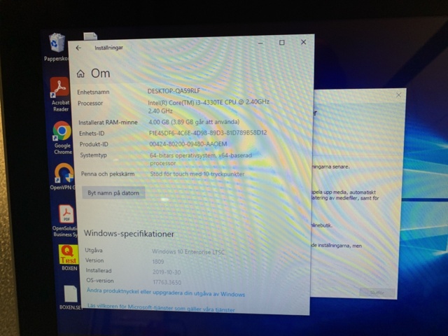 940688-4 POS system Fec with touch screen, receipt printer, cash drawer, customer display