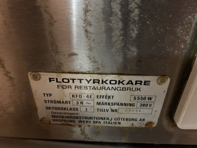 940693-4 Deep fryer Wery