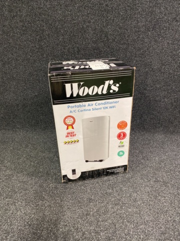 964932-2 Luftkonditionering Woods AC Cortina Silent 12K WiFI