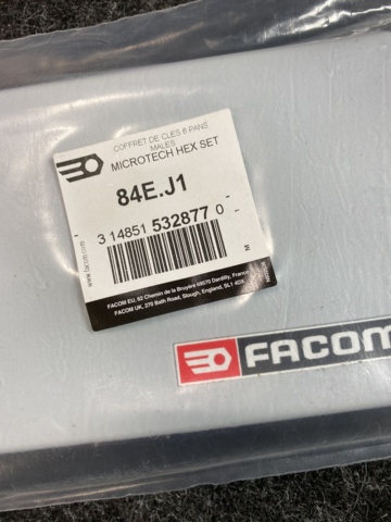 965012-3 Hex chisel set Facom 84E.J1