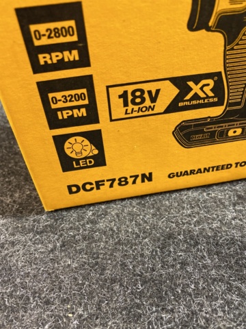 965015-3 Impact screwdriver Dewalt DCF787N-XJ