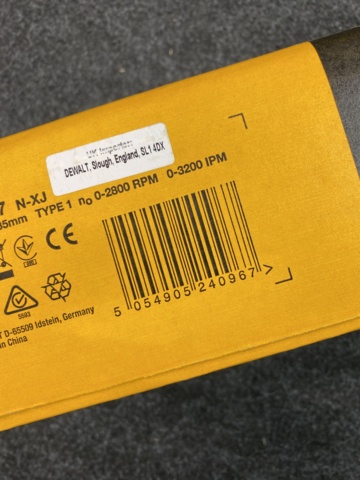 965015-4 Impact screwdriver Dewalt DCF787N-XJ