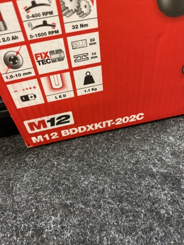965021-3 Screwdriver Milwaukee M12 BDDXKIT-202C
