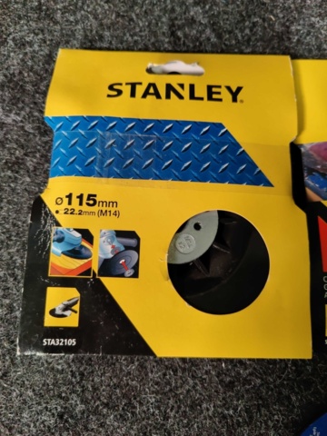 964494-2 Grinding and cutting discs Stanley 115 mm