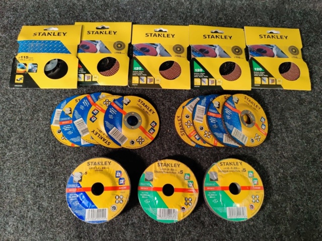 964494-1 Grinding and cutting discs Stanley 115 mm