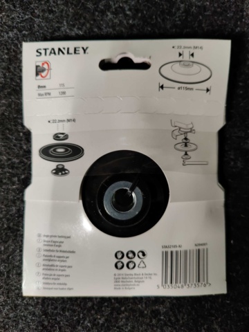 964494-6 Grinding and cutting discs Stanley 115 mm