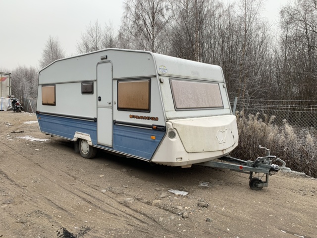 940720-1 Husvagn Polarvagnen Polar 547 GL -1990