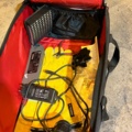963981-5 Welding helmet in bag including fresh air mask