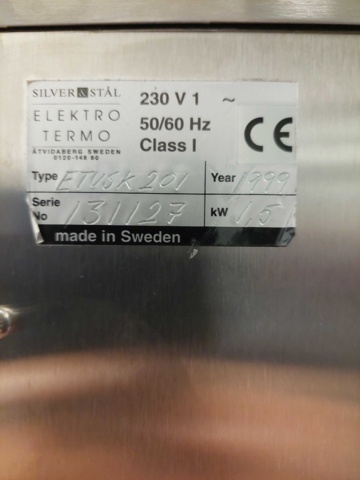 965290-8 Värmeskåp Elektro Termo