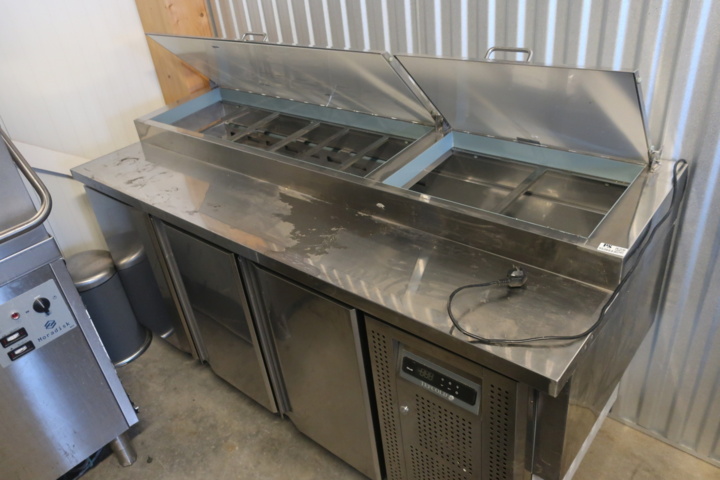953864-3 Cooling bench with cooling channel, Tefcold SS7300-P