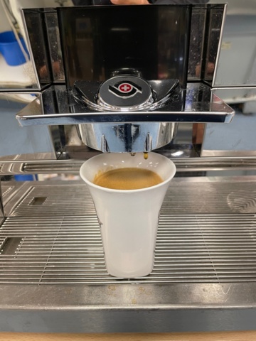 965761-5 Thermoplan Black & White Swiss Quality Coffee machine