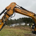 768661-37 Bandgrävare Hyundai HX145 LCR med Rototilt/grip