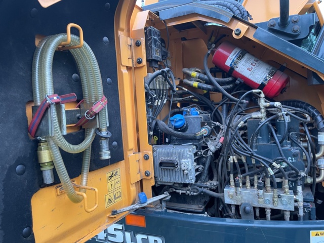 768661-59 Bandgrävare Hyundai HX145 LCR med Rototilt/grip