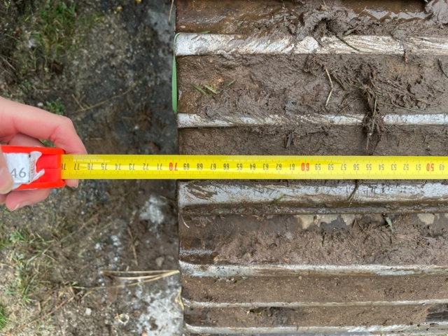 768661-76 Bandgrävare Hyundai HX145 LCR med Rototilt/grip