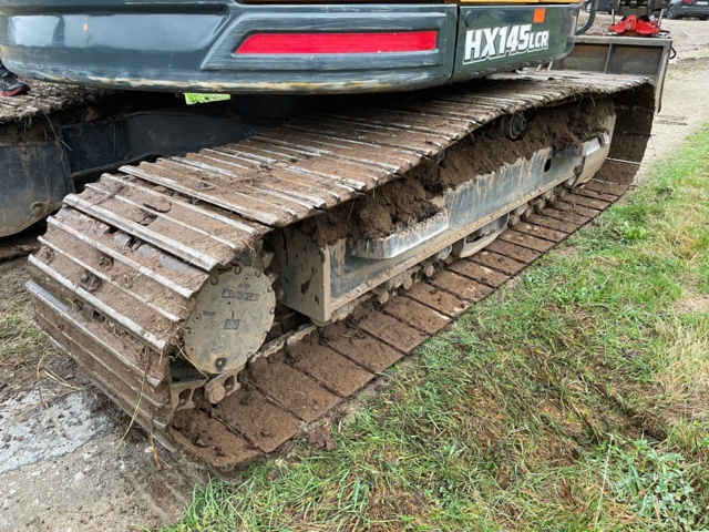 768661-77 Bandgrävare Hyundai HX145 LCR med Rototilt/grip