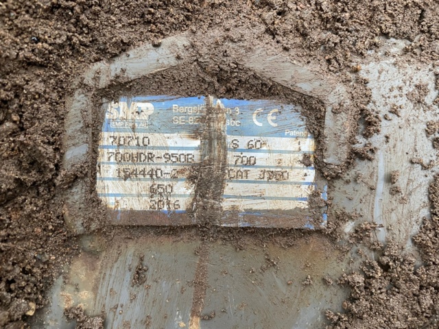 768661-87 Bandgrävare Hyundai HX145 LCR med Rototilt/grip