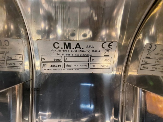 966100-5 Espresso machine CMA Astoria Espresso Italiano with accessories