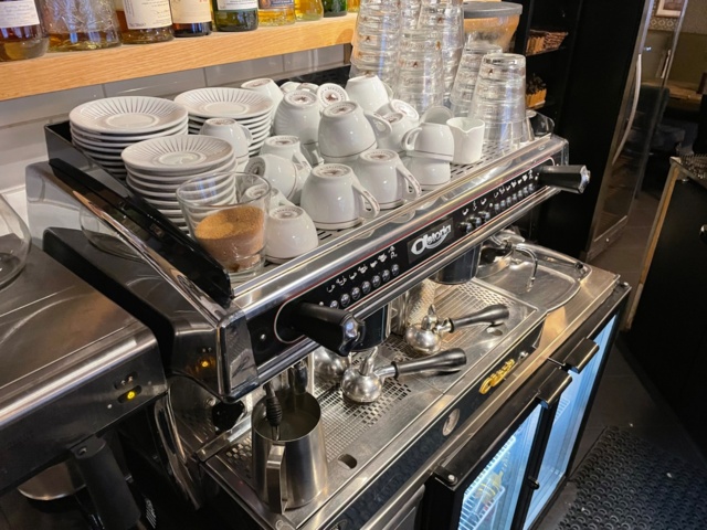 966100-2 Espresso machine CMA Astoria Espresso Italiano with accessories