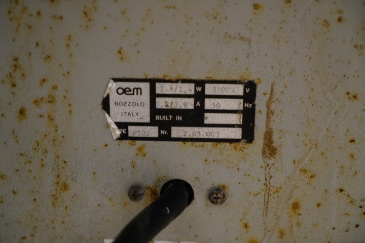 953920-5 Dough mixer OEM BOZZOLO 52L