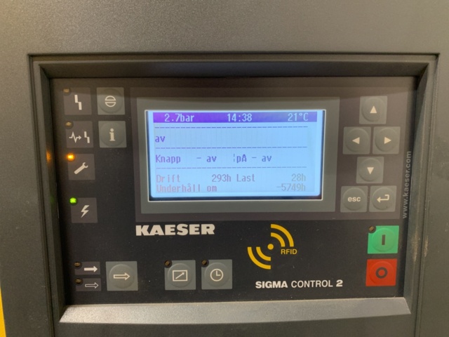 940743-4 Screw compressor Kaeser Aircenter SM13 -2021