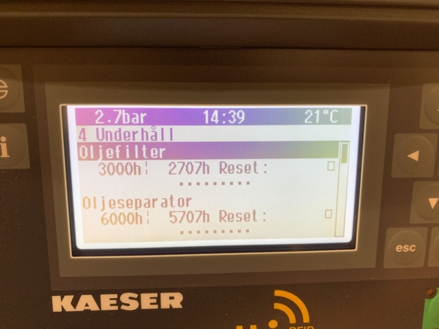 940743-5 Screw compressor Kaeser Aircenter SM13 -2021