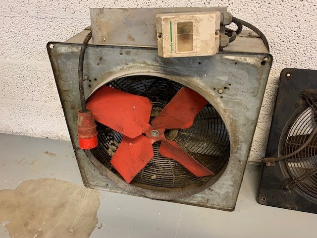 966629-2 4st Industri/Ventilation/Byggfläktar