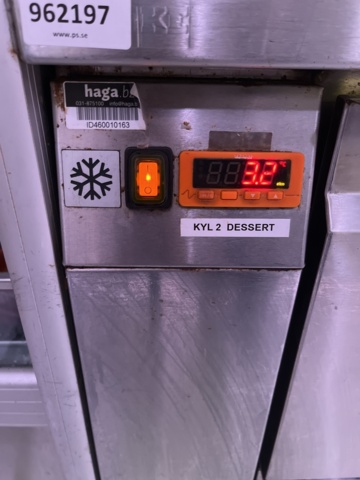 962197-5 Cooling bench / 6 drawers work surface