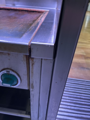 962210-13 Work surface with cooling bench and roasting table 322x74x91 cm