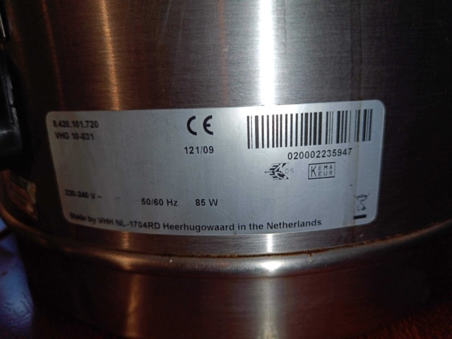 754444-3 Electric thermos Bonamat VHG 10