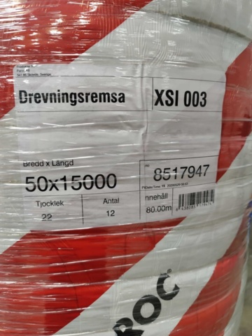 964718-3 Insulation/Drive ring strips Parloc XSI003