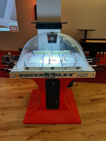 802695-2 Bubble hockey table, Super Chexx Pro