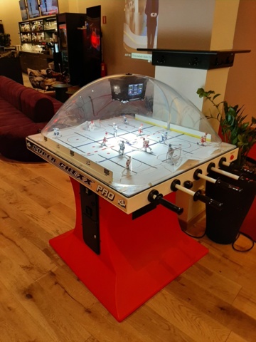 802695-3 Bubble hockey table, Super Chexx Pro