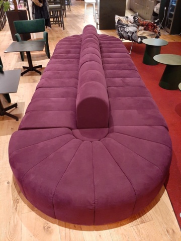 802698-6 Loungmöblemang (Modulsoffor, fåtöljer, bord m.m.)