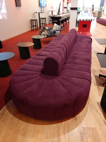 802698-7 Loungmöblemang (Modulsoffor, fåtöljer, bord m.m.)